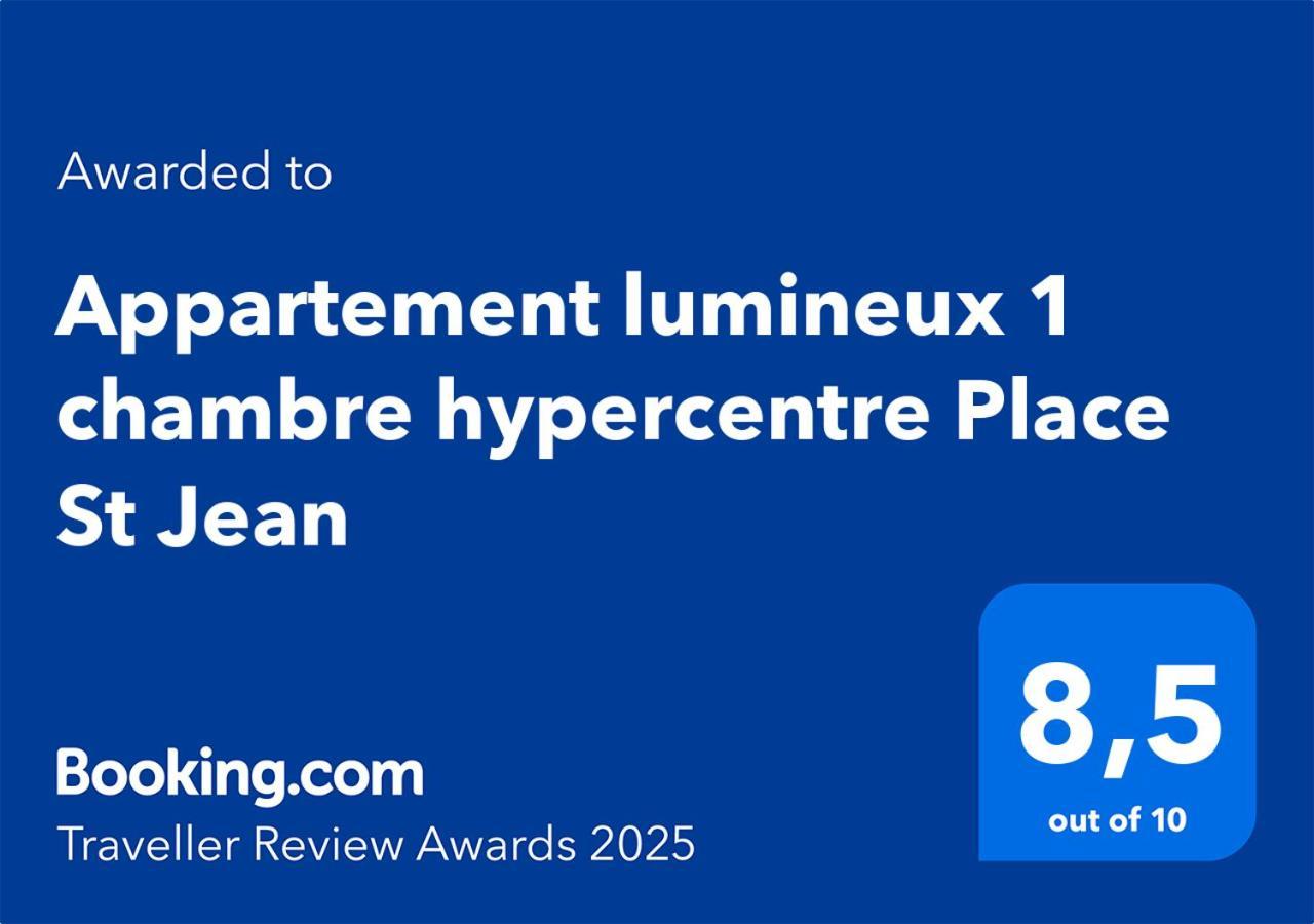 Appartement Lumineux 1 Chambre Hypercentre Place St Jean Valence  Eksteriør billede